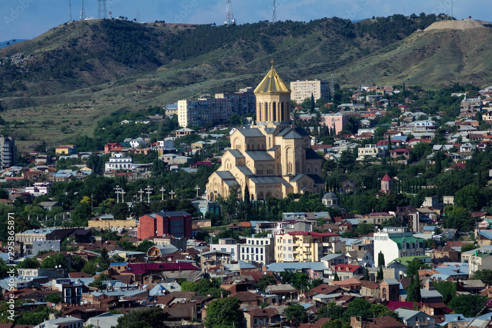 City Landscape, View From Above. 