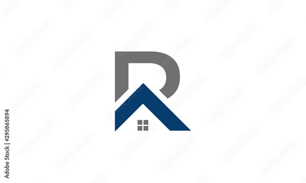 r roofing logo r roofing logo