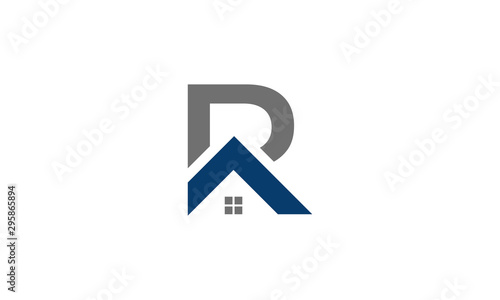 r roofing logo