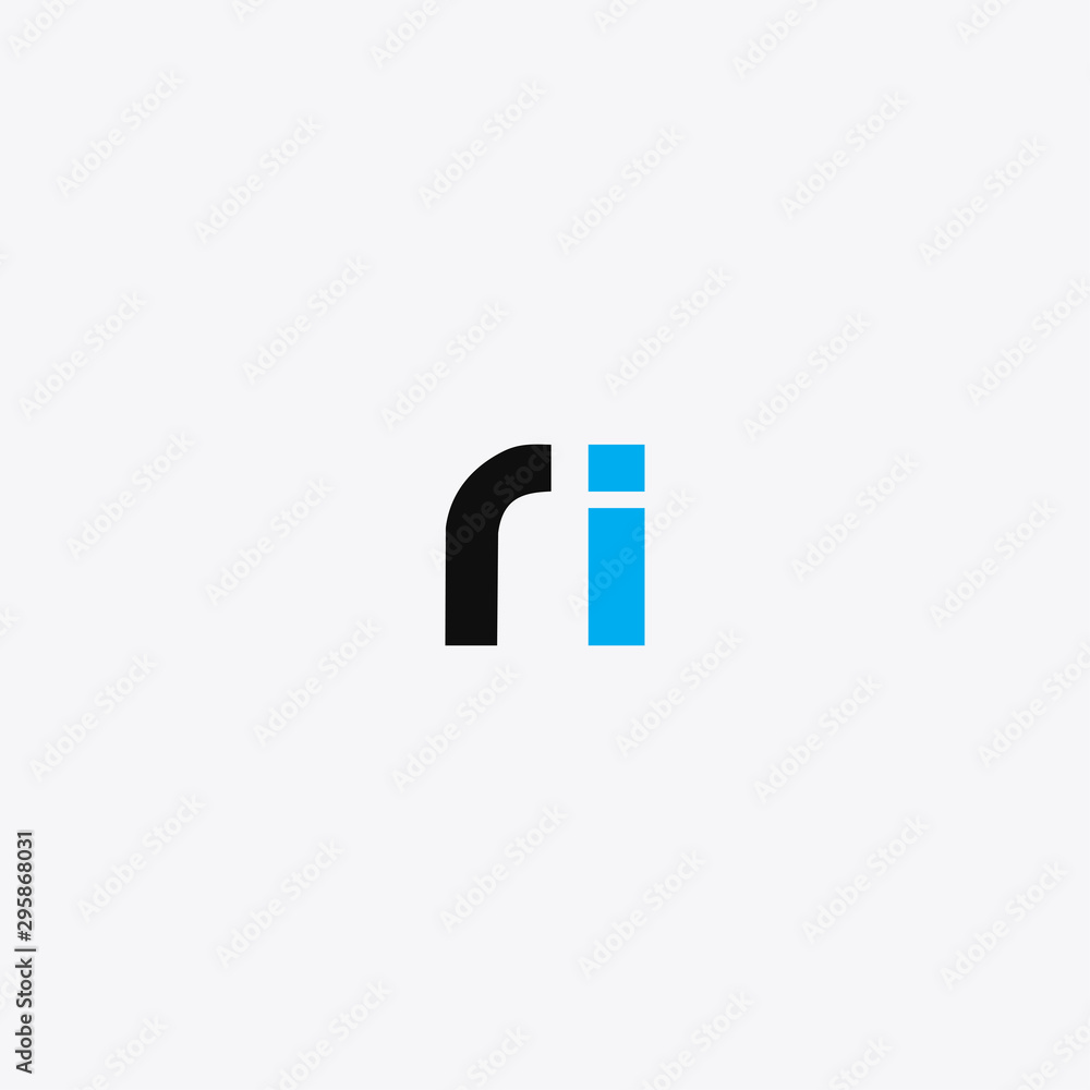 Initial letter logo ni, logo template Initial letter logo ni, logo template