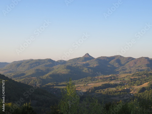 Mountain Rudnik Serbia Ostrovica sharp peak moutain landscape