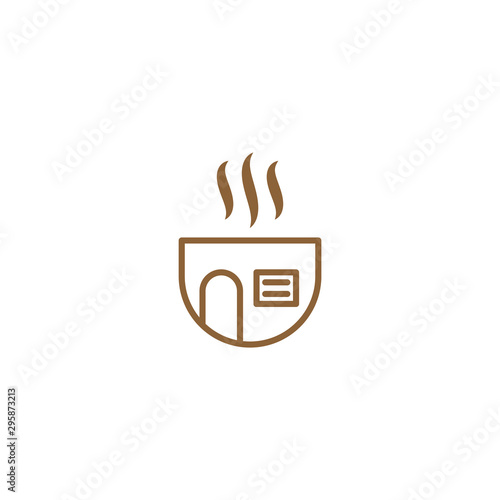 Coffee Store graphic design template simple illustration