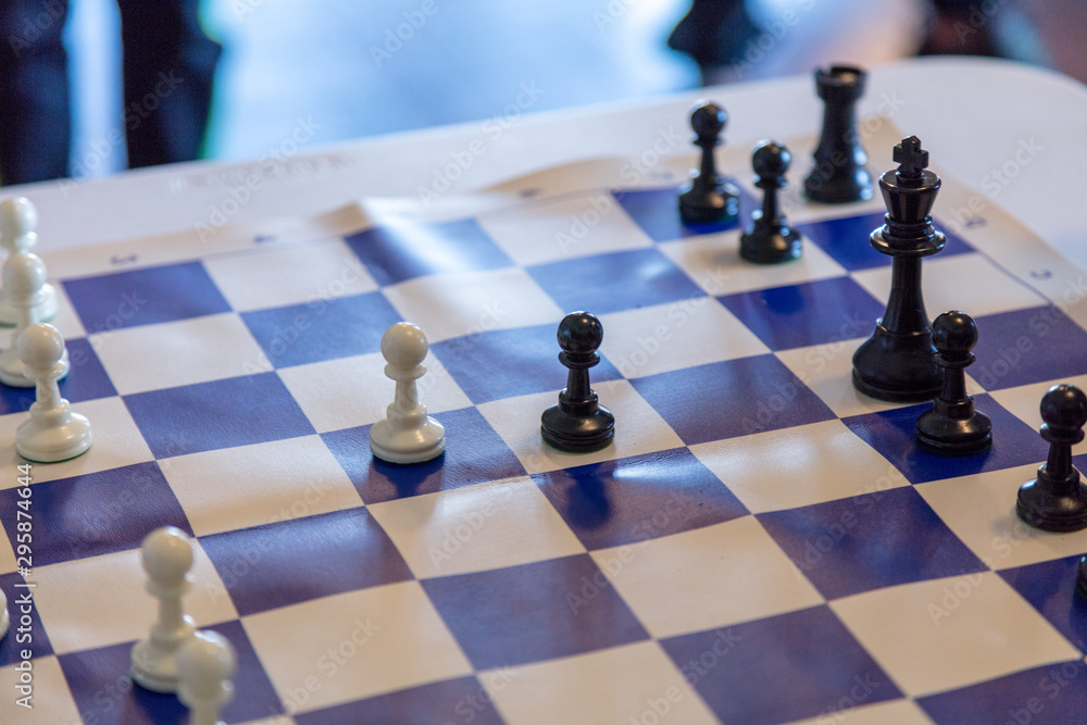 Pawns on a Practice Chess Board Pawns on a Practice Chess Board