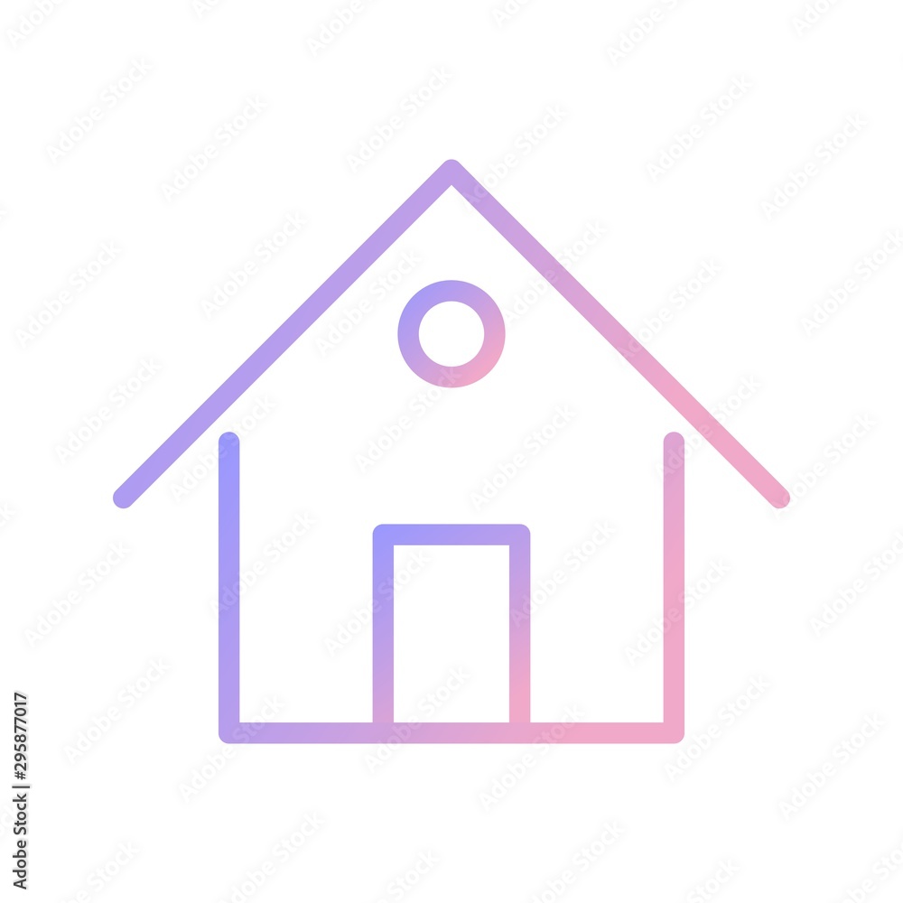 Home Vector Icon With White Background Home Vector Icon With White Background