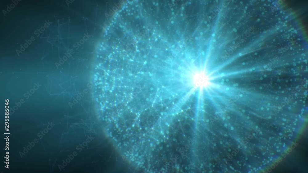 Fantasy Motion Design Moving Particles Animation Fantasy Motion Design Moving Particles Animation