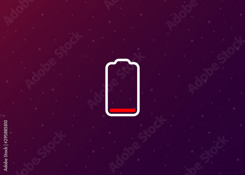Battery Full Low Empty Charging Smartphone Fully Charged Vector Illustration