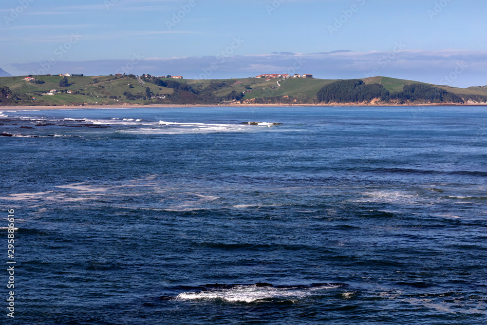 Beautiful landscape of the north coast Beautiful landscape of the north coast