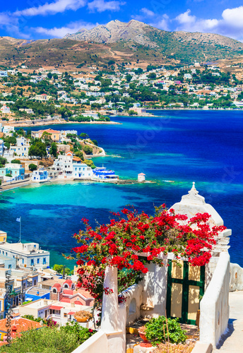 Wonderful traditional Greece - beautiful Leros island in Dodekanese