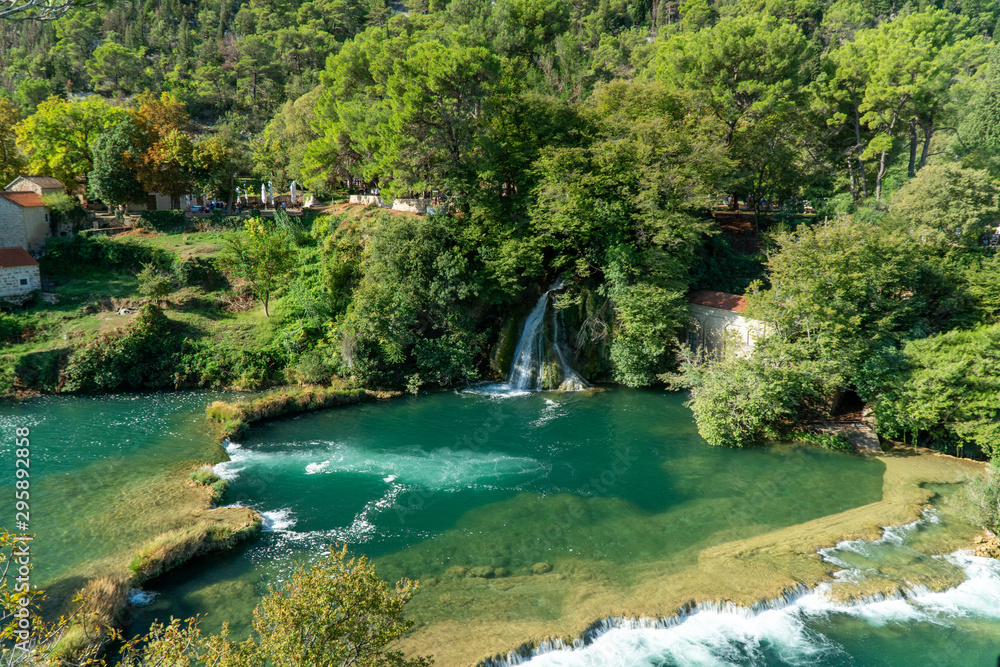 Obraz premium Krk national Park in Croatia