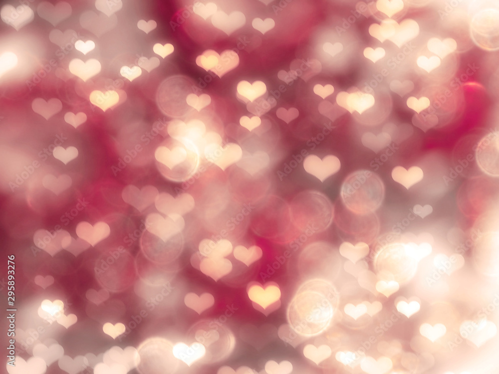 love abstract background shiny hearts colorful blurs love abstract background shiny hearts colorful blurs