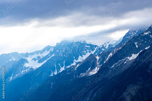 Landscape near Staller Saddle, High Tauern, East Tyrol, Austria