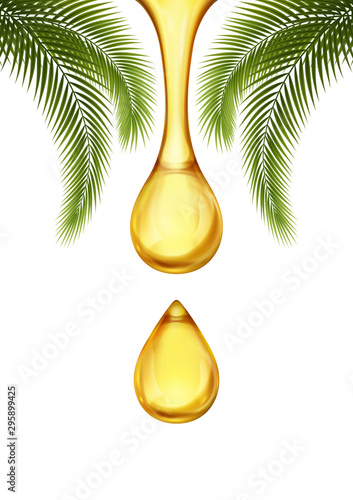 Dripping Palm Oil