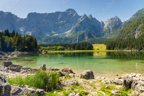 Lago di Fusine superiore near Tarvisio, Italy