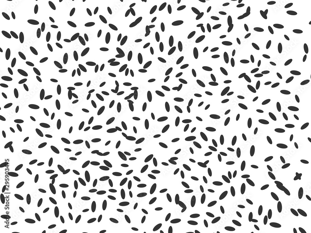 abstract black and white background representing scattered stones or confetti on surface