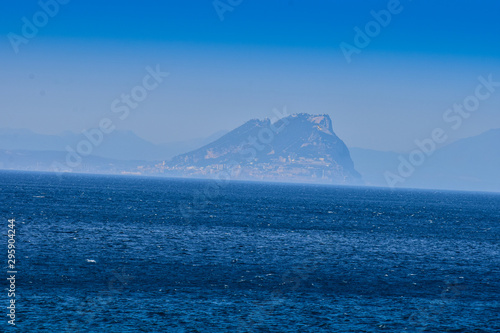 Panoramic View of Mediterranean Moroccan Coast, Belyounech City, Morocco © Redouane