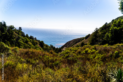 Beautiful coast of California USA