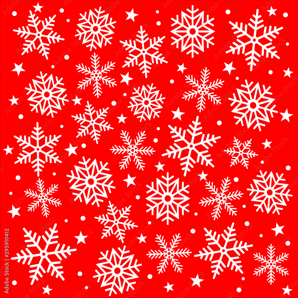 Christmas Snowflakes background. Vector Design Christmas Snowflakes background. Vector Design