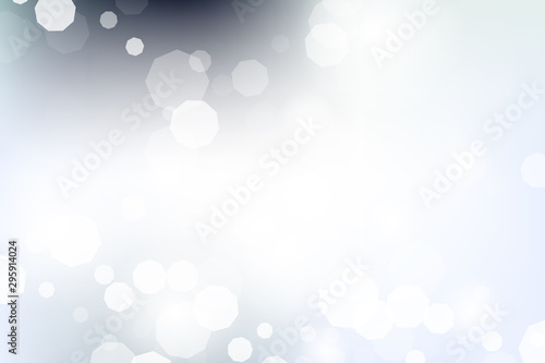 Colorful blury glowing background. Vector holiday banner with lights and bokeh texture. Winter seasonal soft backdrop. photo