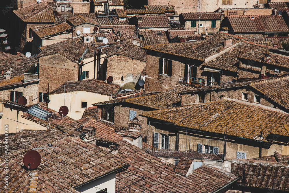 Roofs of Siena center