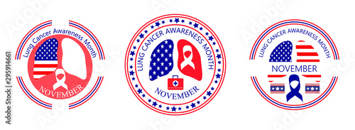 Lung Cancer Awareness Month is organized on November in United States.