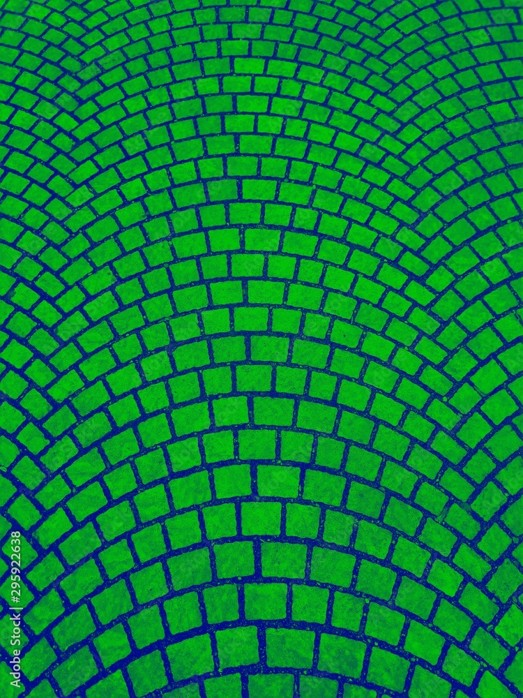 Obraz premium cubic pavement in colors