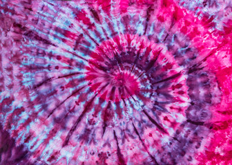 Colorful Abstract Psychedelic Tie Dye Swirl Design 