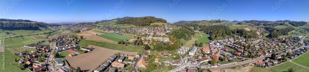 Von Stettlen bis hin zu Boll, alles auf einem Panorama