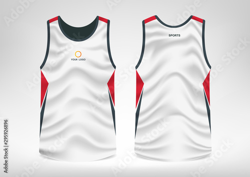 Sleeveless Sport T-shirt Design