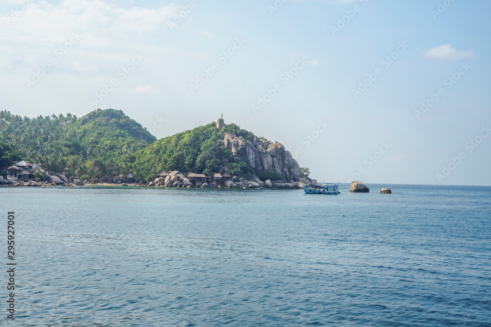 Beautiful island in the ocean in Thailand Beautiful island in the ocean in Thailand