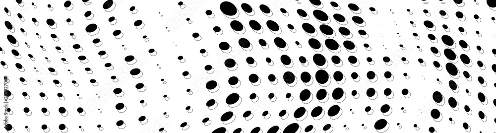 Vector halftone texture. Chaotic dance of dots. Template for printing on posters, labels, business cards. Abstract background Vector halftone texture. Chaotic dance of dots. Template for printing on posters, labels, business cards. Abstract background