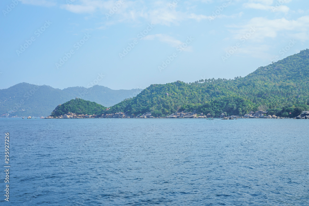 Beautiful island in the ocean in Thailand Beautiful island in the ocean in Thailand