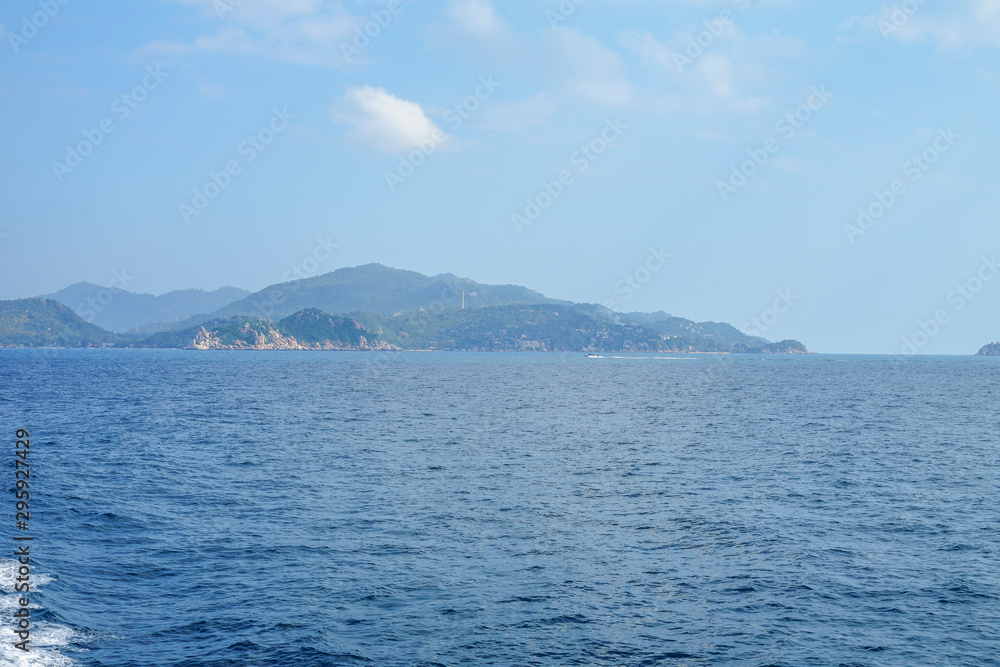Beautiful island in the ocean in Thailand Beautiful island in the ocean in Thailand