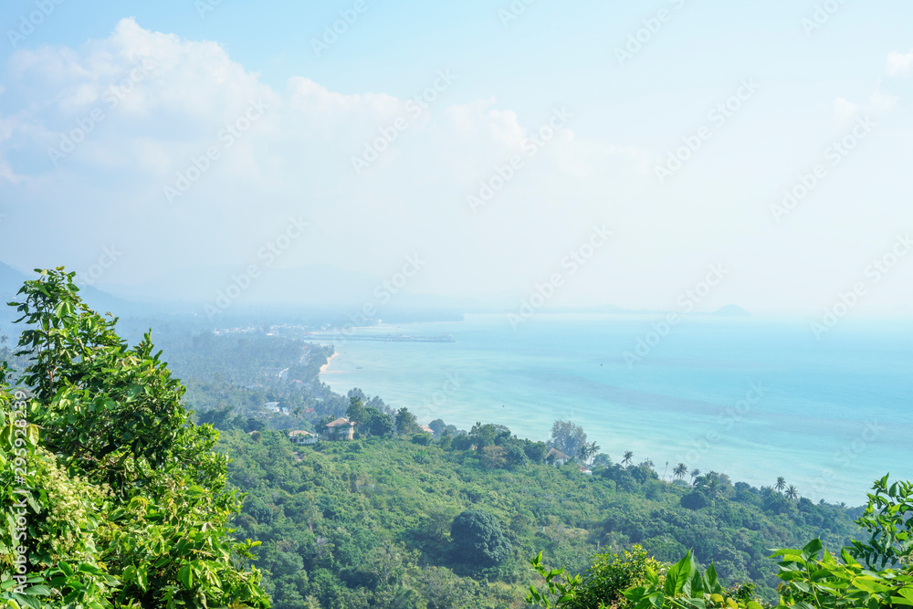 view of the island Koh Samui Thailand
