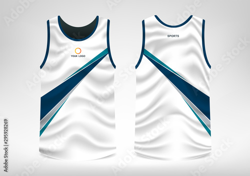 Sleeveless Sport T-shirt Design