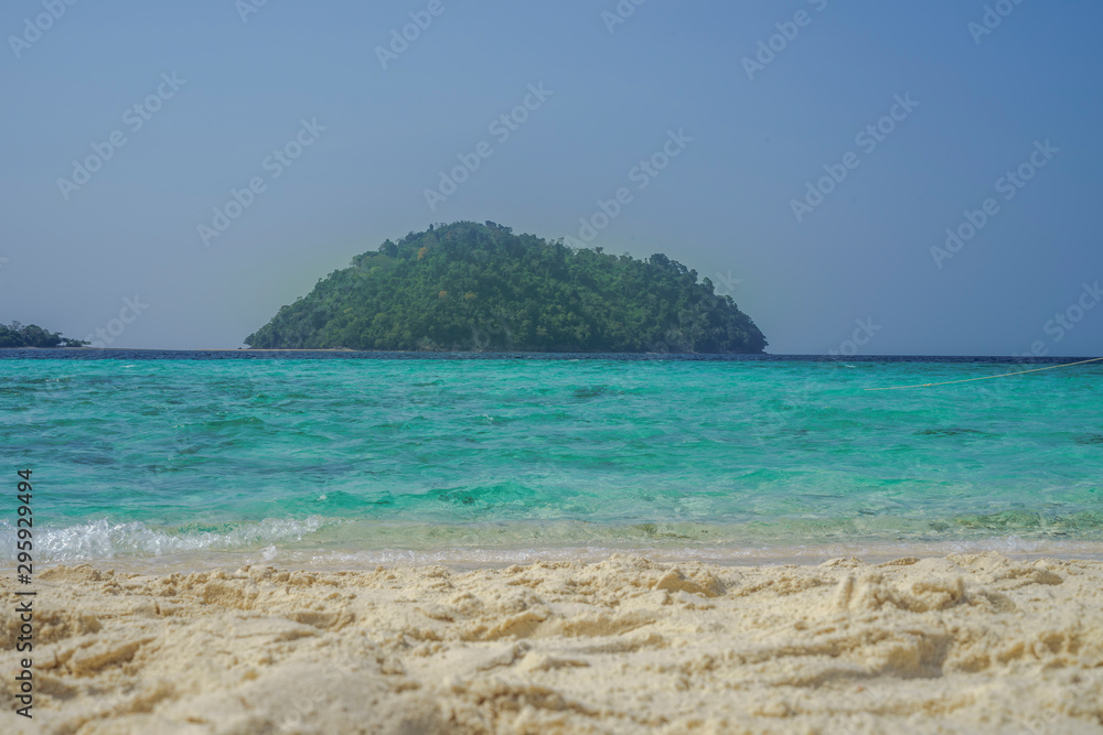 tropical beach and sea in Thailand
