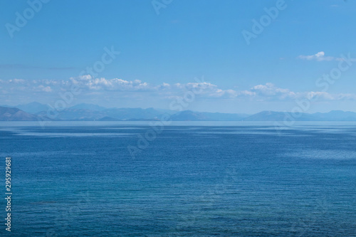 Seascape - Ionian Sea near Corfu island  Greece