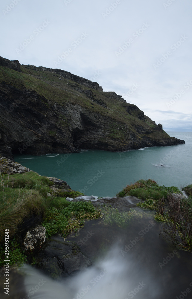 Cliffs at Tintagel North Cornish Coast
