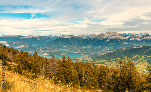 Lac d'Annecy, automne photo