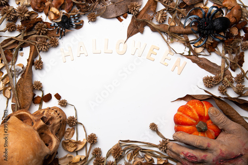art background of Halloween...
