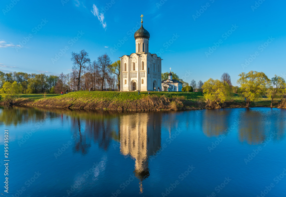 Church of the Intercession on the Nerl, Russia. Church of the Intercession on the Nerl, Russia.