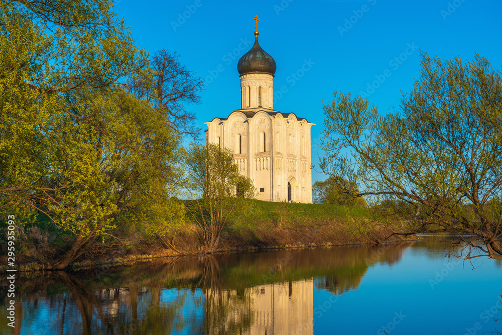 Church of the Intercession on the Nerl, Russia.