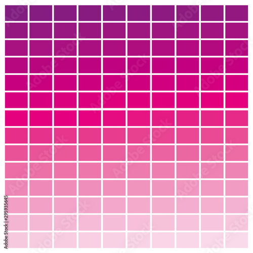 Vector illustration of a palette for printing.