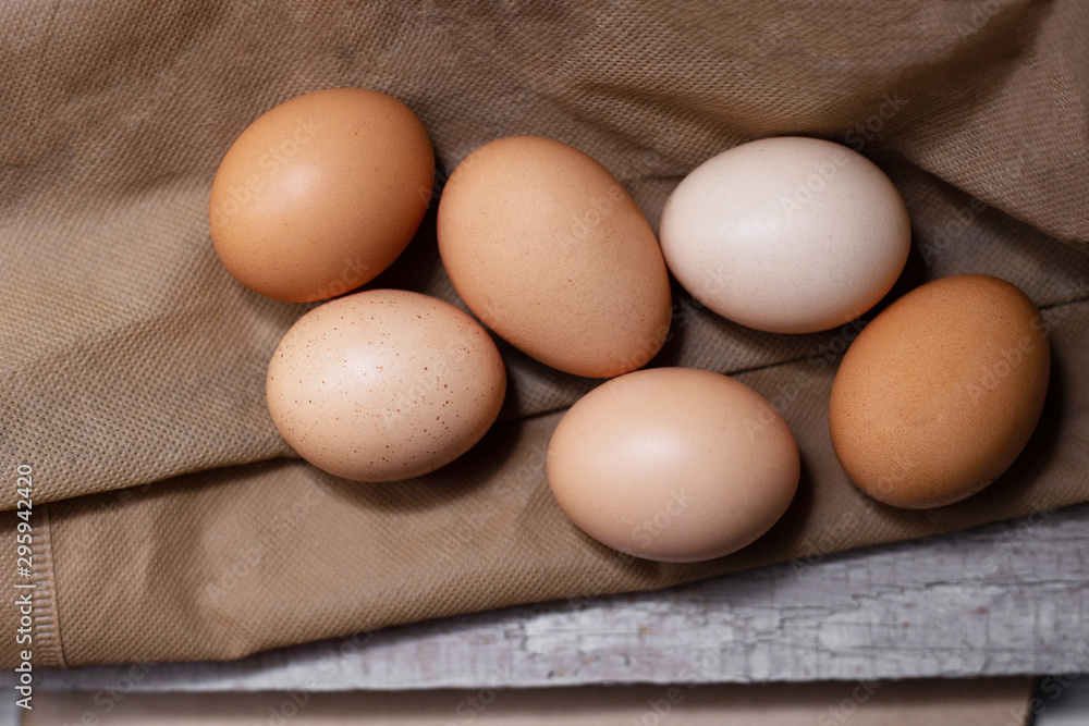 Hen organic eggs. Heathy eating ingredients from domestic chicken. Hen organic eggs. Heathy eating ingredients from domestic chicken.
