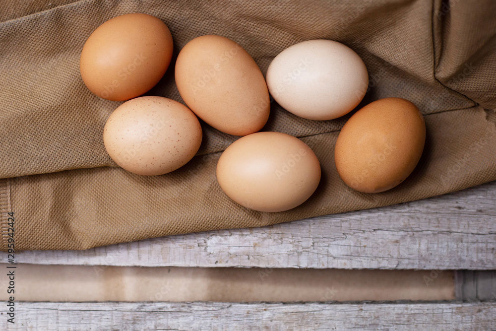 Hen organic eggs. Heathy eating ingredients from domestic chicken. Hen organic eggs. Heathy eating ingredients from domestic chicken.