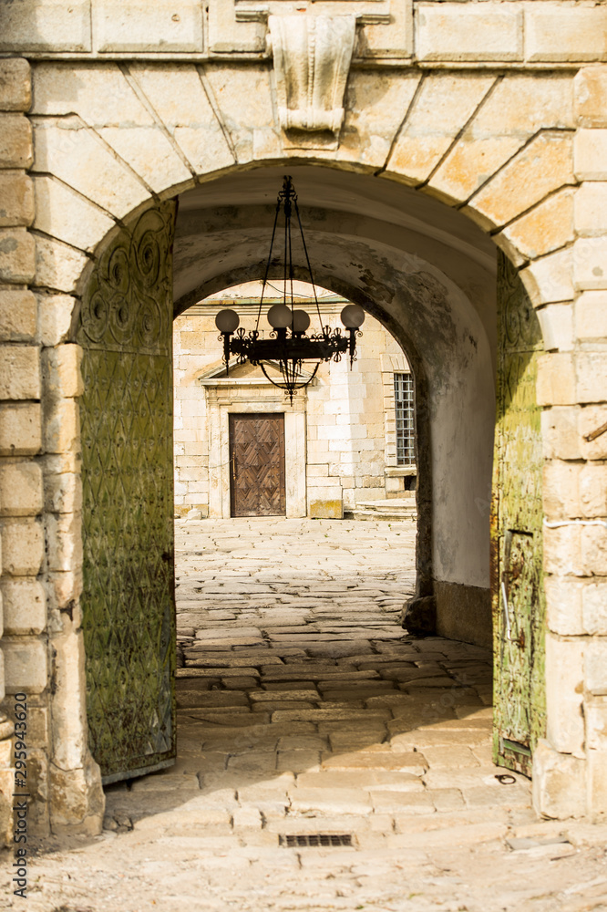 Obraz premium views of the podgoretsky castle