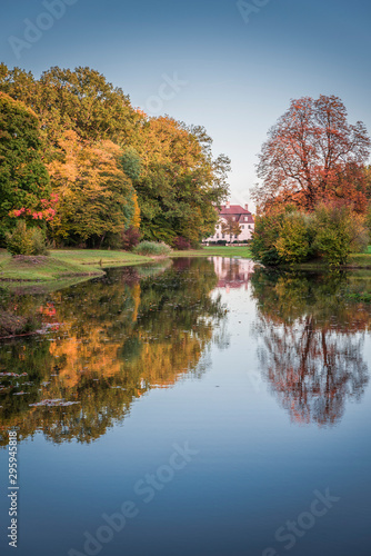 Branitzer Park im Herbst