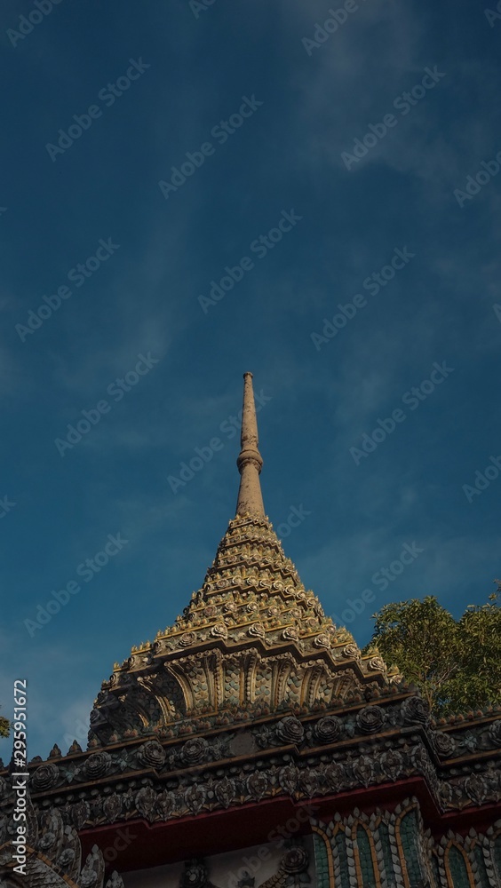 Pagoda in bangkok thailand