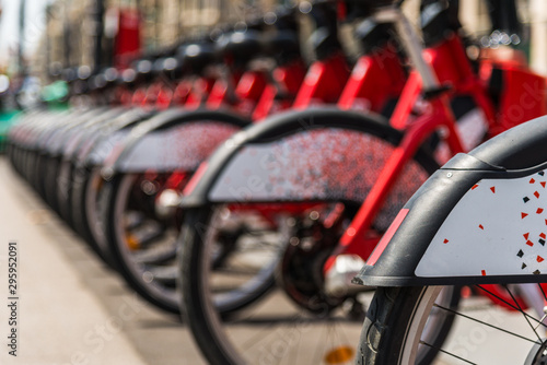 Public bike bicycle transportation sharing system in a big city