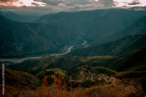 THE CHICAMOCHA CANYON IN COLOMBIA photo