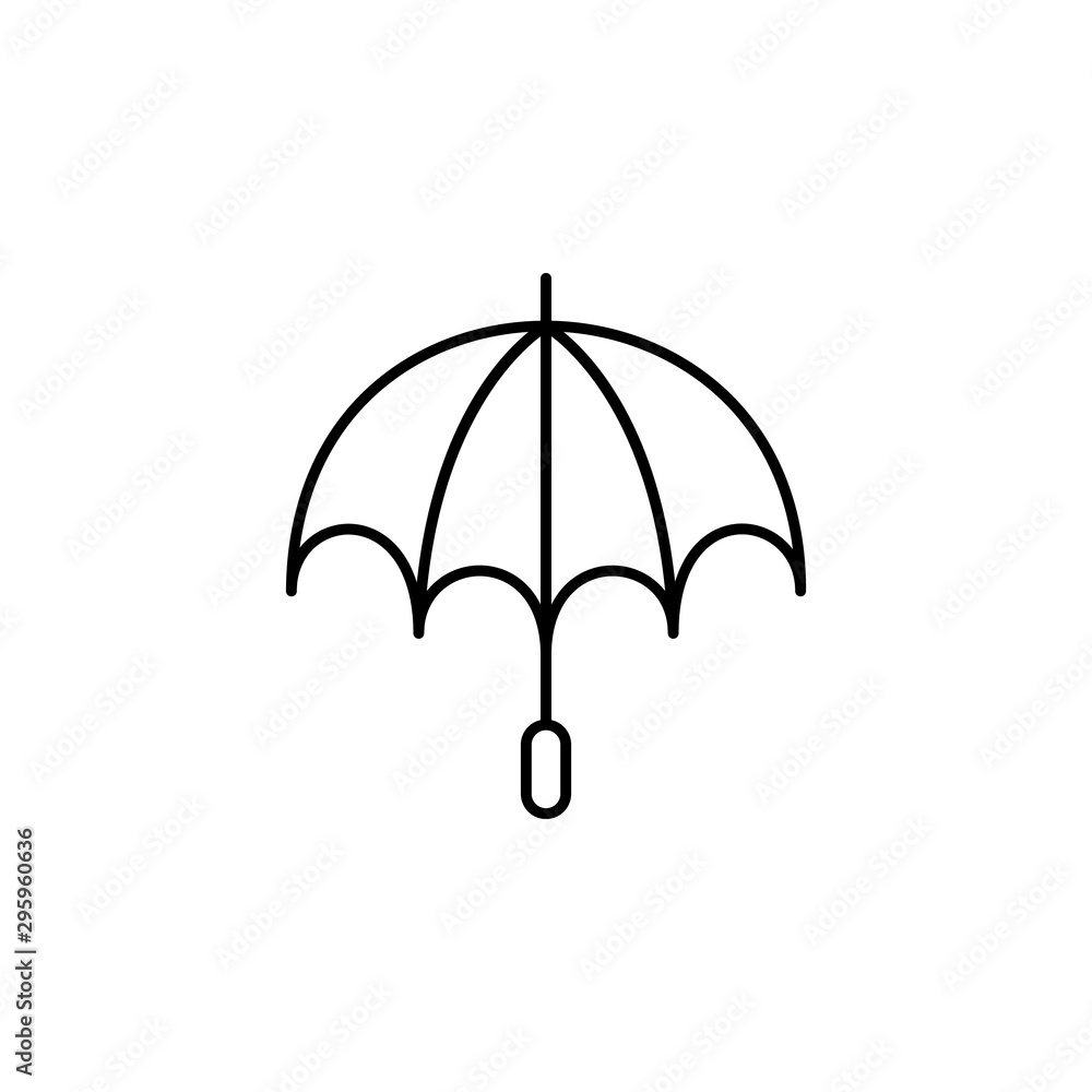 Umbrella, golf icon. Element of golf icon